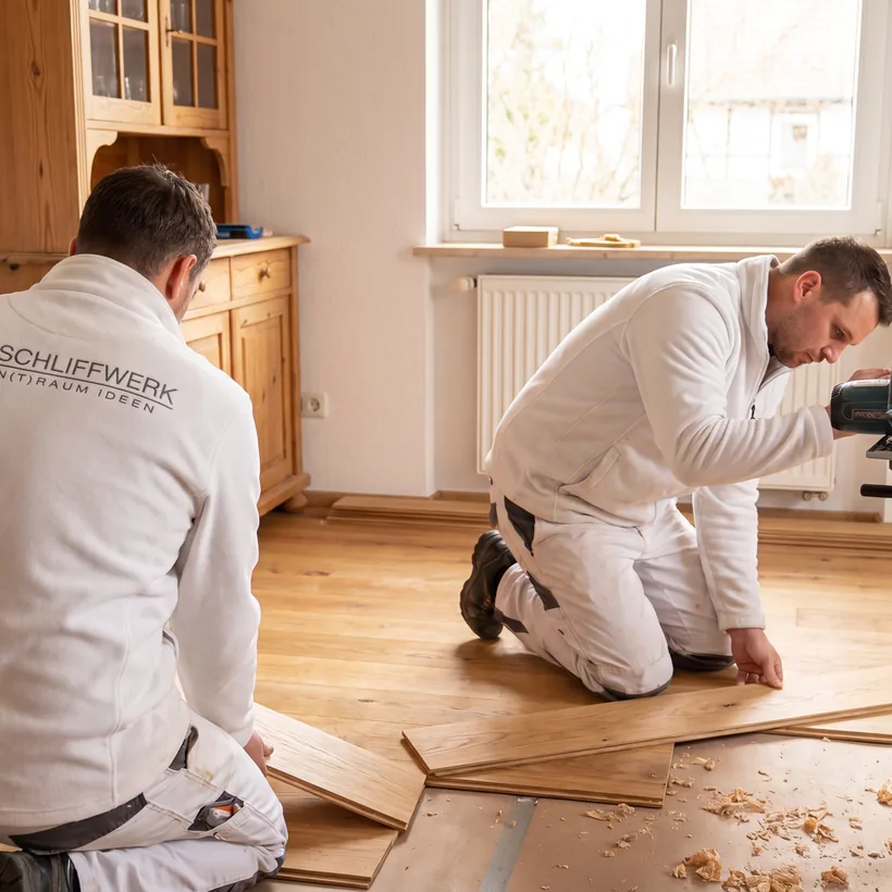 Bodenlegearbeiten – Projektbeispiel 1 von Feinschliffwerk